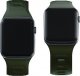 3MK 42/44/45/49 mm Dark Green - 3mk Silicone Watch Strap for Apple 3