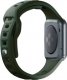 3MK 42/44/45/49 mm Dark Green - 3mk Silicone Watch Strap for Apple 4