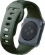 3MK 42/44/45/49 mm Dark Green - 3mk Silicone Watch Strap for Apple 6