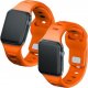 3MK 42/44/45/49 mm Orange - 3mk Silicone Watch Strap for Apple 5