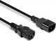 Kabel zasilający Lindy Cable C14 to C13 Power Cord Extension 0,5m 4