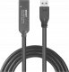 Kabel USB Lindy USB-A - USB-C 10 m Czarny (43376) 1