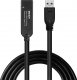 Kabel USB Lindy USB-A - USB-C 10 m Czarny (43376) 4