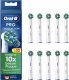 Końcówka Oral-B Oral-B Dantų šepetėlis galvutės Pro CrossAction 10 pcs. 10