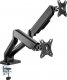 Silver Monkey Uchwyt biurkowy na 2 monitory 17" - 32" UM-800 (SMA082) 1