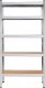 Springos Regał metalowy z 5 półkami 150x75x30cm 675kg do garażu, piwnicy UNIWERSALNY 3