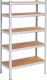 Springos Regał metalowy z 5 półkami 150x75x30cm 675kg do garażu, piwnicy UNIWERSALNY 5
