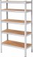 Springos Zestaw regałów metalowych 2 szt. 150x75x30cm 675kg z 5 półkami do garażu, piwnicy UNIWERSALNY 9
