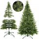 Springos Choinka sztuczna premium 220 cm świerk PE UNIWERSALNY 9