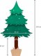 Springos Choinka na pniu 220 cm sztuczna sosna naturalna UNIWERSALNY 13