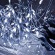 Lampki choinkowe Springos Lampki choinkowe 100 Led 12 m druciki zimny biały oświetlenie świąteczne solarne UNIWERSALNY 4