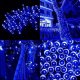 Lampki choinkowe Springos Lampki choinkowe 400 led niebieskie 27,5 m oświetlenie świąteczne wewnętrzne UNIWERSALNY 2