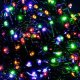 Lampki choinkowe Springos Lampki choinkowe 500 Led multikolor 30m oświetlenie świąteczne IP44 UNIWERSALNY 12