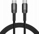 Kabel USB Tech-Protect USB-C - USB-C 2 m Czarny (5906203690619) 1