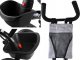 Tiny Bike Rowerek dziecięcy trójkołowy 3w1 z daszkiem (SP0650) 9