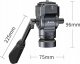 Głowica Ulanzi Głowica Panoramiczna 360 Olejowa 1/4" 3/8" Video 3kg Arca Swiss / Ulanzi F38 12