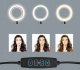 Lampa pierścieniowa SkinClear LAMPA PIERŚCIENIOWA 100W RING MAKIJAŻ STATYW 220cm 5