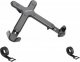 Manhattan Uchwyt na laptopa 11-17" z mocowaniem VESA regulowany	 1