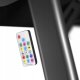 Biurko Deltaco Deltaco Gaming RGB-LED Tisch m. Glas/Kabelmanag./Headsetha 3