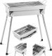 Royal Catering Grill węglowy składany z rusztem 43 x 25 cm Grill węglowy składany z rusztem 43 x 25 cm 1