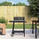 vidaXL vidaXL Grill węglowy na kółkach, czarny, stalowy 1
