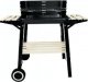 kontrast Grill węglowy z półkami na kółkach 28,5x48,5 cm BBQ 10