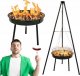 kontrast Grill węglowy palenisko ogrodowe 2w1 BBQ 3