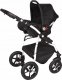 Wózek Baby Merc ZipyQ 3w1 wózek dziecięcy wielofunkcyjny szaro grafitowy 6