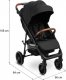 Wózek Caretero WÓZEK SPACEROWY ELMA BLACK 5