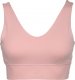 4f Stanik sportowy damski 4F brzoskwiniowy H4Z22 STAD017 65S S 1