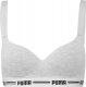 Puma Stanik damski sportowy Puma Padded Top 1P Hang szary 907863 03 L 1