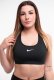 Nike Stanik sportowy Nike Swoosh Nesium Support czarny DX6821 010 L 2