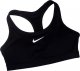 Nike Stanik sportowy Nike Swoosh Nesium Support czarny DX6821 010 L 3