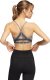 Adidas Stanik damski adidas Aeroreact Training Light-Support 3-Stripes Bra ciemnoszary HC7870 L 2