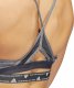 Adidas Stanik damski adidas Aeroreact Training Light-Support 3-Stripes Bra ciemnoszary HC7870 L 6