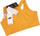 4f Stanik sportowy 4F F116 pomarańczowy 4FWSS24USBAF116 70S M/L 4
