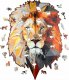 WOOD YOU DO Puzzle drewniane Silny Lew | Strong Lion | 465 elementów | XXL 1
