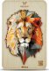 WOOD YOU DO Puzzle drewniane Silny Lew | Strong Lion | 100 elementów | M 8