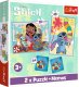 Trefl Puzzle + Memory 2w1 Lilo & Stich Wesoły Dzień 30 + 48 elementów 1