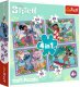 Trefl Puzzle 4w1 Lilo & Stitch Szalony dzień - łącznie 207 elementów (34633) 1