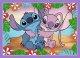 Trefl Puzzle 4w1 Lilo & Stitch Szalony dzień - łącznie 207 elementów (34633) 1
