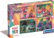 Clementoni PUZZLE 4W1 CLM 21527 TROLLS 3 PUD 1