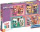 Clementoni CLE puzzle 4w1 SuperKolor Superkitties 21531 2