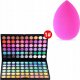 Rosfix PALETA CIENI DO POWIEK 120 KOLORÓW RÓŻOWA + GĄBKA 1