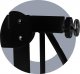 Triton Bramka ochronna Truus Slim Black Onyx 4