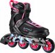 Rolki Nils Extreme Armour NA22151 rekreacyjne czarno-różowe r. 42 1