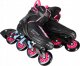 Rolki Nils Extreme Armour NA22151 rekreacyjne czarno-różowe r. 42 6