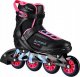 Rolki Nils Extreme Armour NA22151 rekreacyjne czarno-różowe r. 41 1