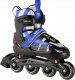 Rolki Nils Extreme NH18366A z wymienną płozą regulowane czarno-niebieskie r. 39-42 3