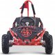 Triton Gokart Fast Dragon na akumulator Czerwony 30km/h + Silnik 1000W + Koła pompowane + Regulacja siedzenia + Pasy 13
